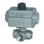 氣動(dòng)三通球閥(高平臺(tái))