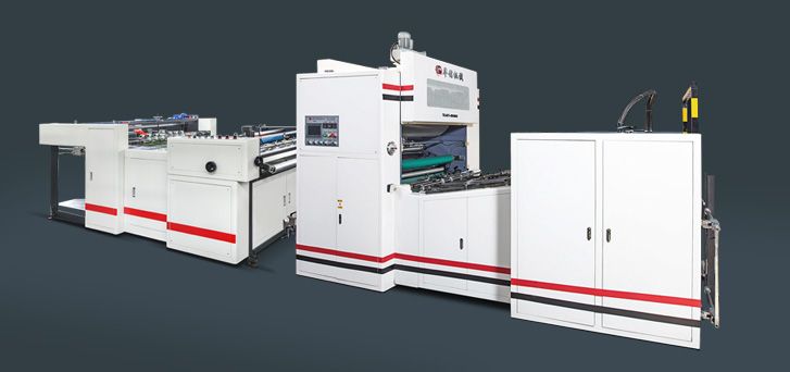 HM-1100FMB  全自動中速立式覆膜機