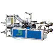 HSLJ系列電腦控制連卷平口袋、背心袋制袋機