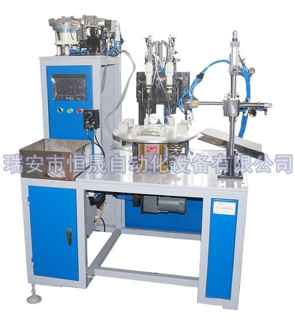 轉盤二軸眼鏡鎖螺絲機