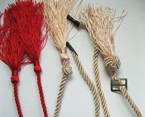三股流蘇 三股扭繩