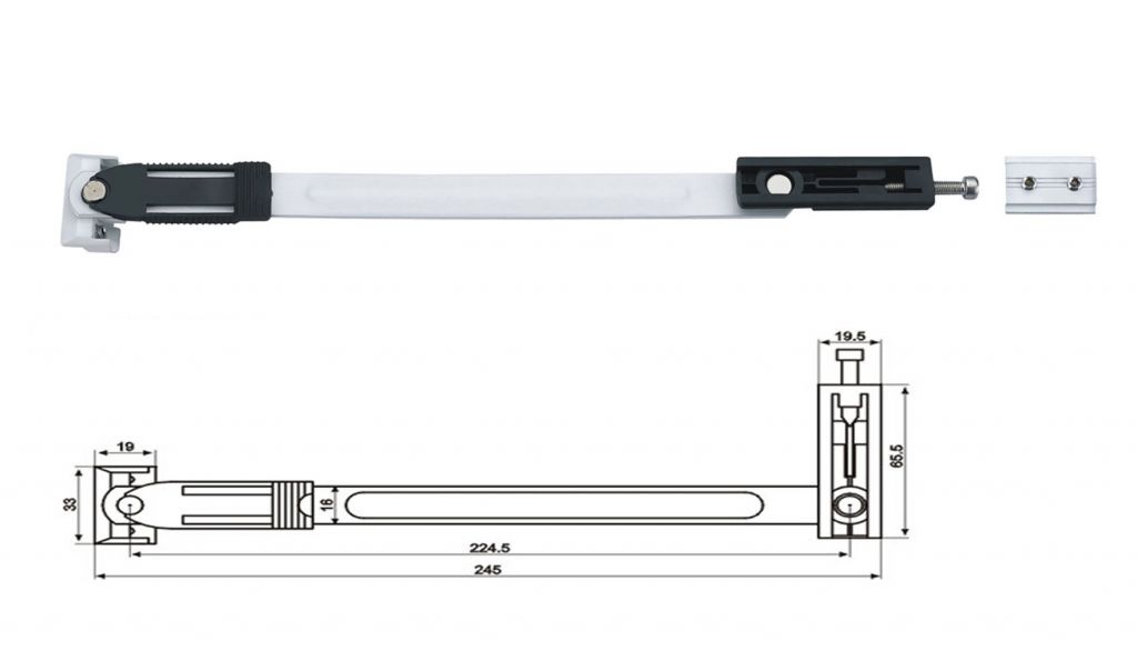 歐式風撐（鐵） 門窗五金 門窗配件