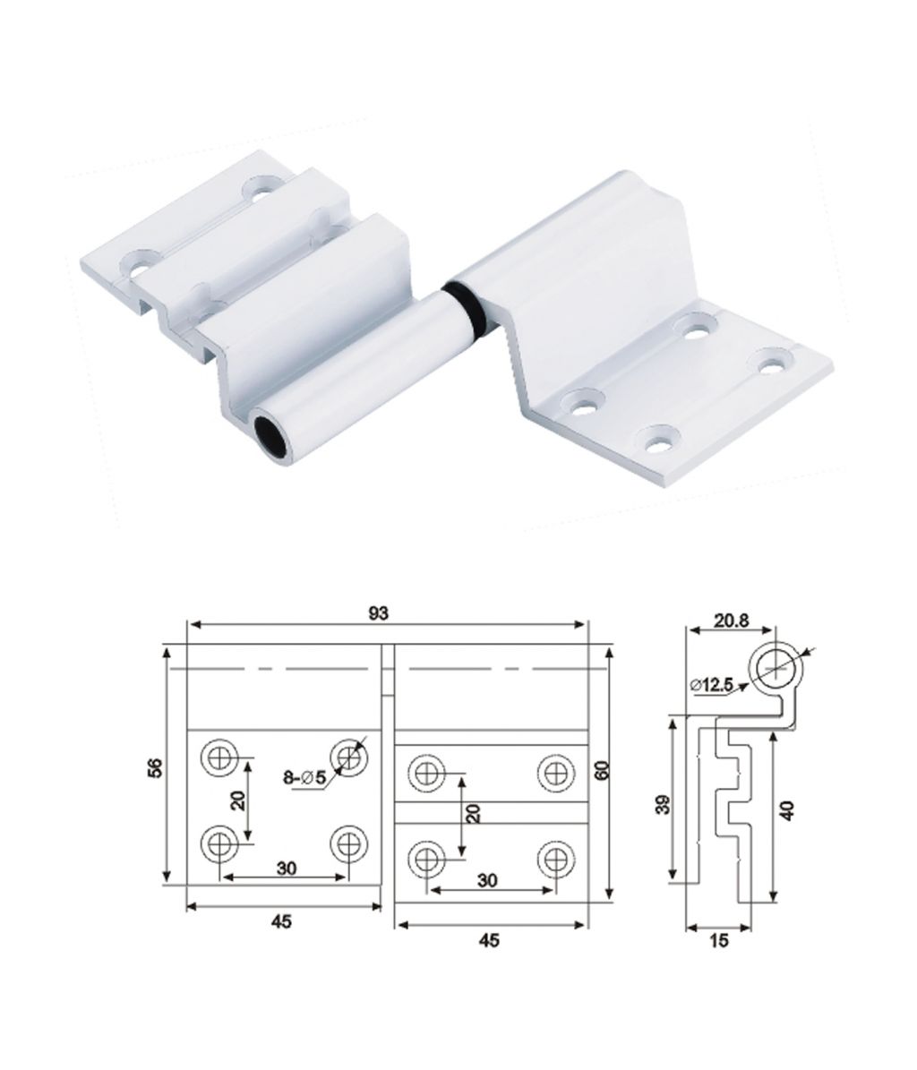 45合頁B 門窗五金 門窗配件