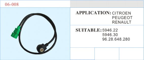 06-008 爆震傳感器 汽車部件