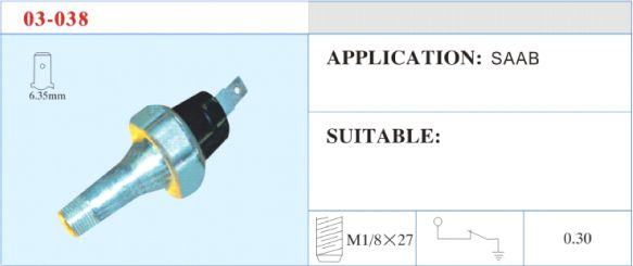 03-038 機油壓力開關(guān) 汽車部件