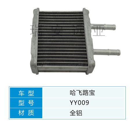 YY009 微型車 哈飛 汽車暖風(fēng)水箱配件