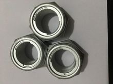 高強(qiáng)鎖緊螺母 鐵片自鎖螺母 GB6184全金屬防松螺母