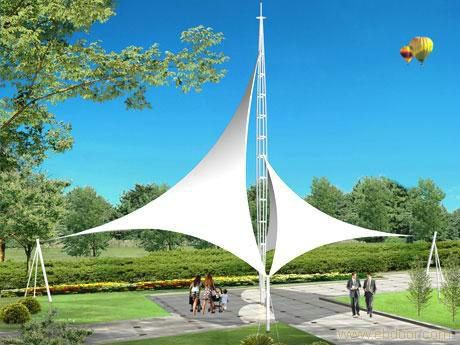 景觀棚 膜結(jié)構(gòu)景觀棚