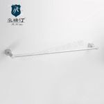 衛生間單杠毛巾架 衛浴掛件 太空鋁毛巾架 新品上架