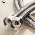 60cm304不銹鋼銅頭防爆防腐蝕軟管 衛(wèi)浴配件