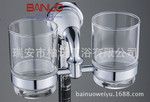 廁紙架 浴室掛件紙巾架 不銹鋼衛(wèi)浴五金掛件 雙杯