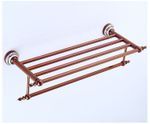 衛生間玫瑰金浴巾架 浴室不銹鋼毛巾架