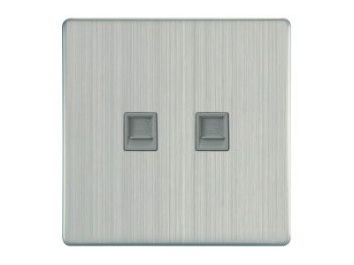 86-C2-018 二位電話/電腦/電話電腦插座