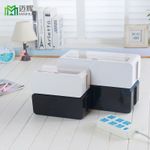 家居 日用百貨日系集線盒電源插座收納盒電線整理塑料盒