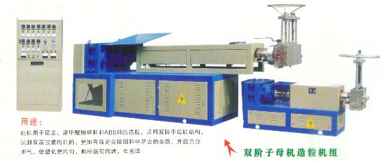 SF-8005雙階子母機(jī)造粒機(jī)組