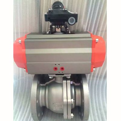 Q641F 氣動球閥 法蘭式 氣動調節(jié)球閥 氣動閥門