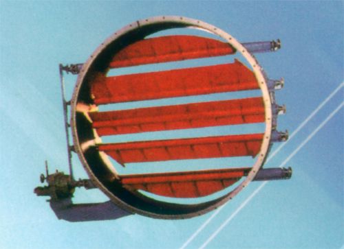 ZKJWY電動圓形百葉蝶閥