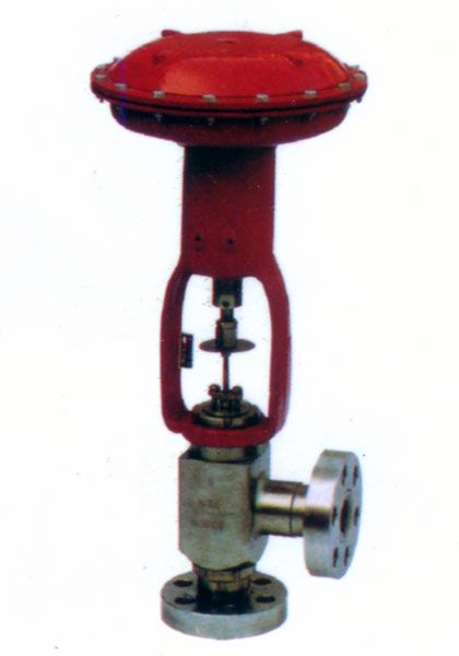 AMA、BS-320、220型氣動薄膜高壓角形調節(jié)閥