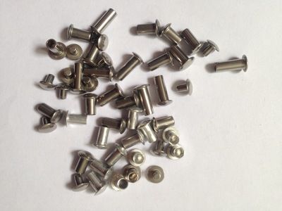 不銹鋼 半空心鉚釘 不銹綱鉚釘 子母對裝 非標定做