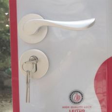 分體執(zhí)手鎖太空鋁室內門鎖五金鎖具505-35