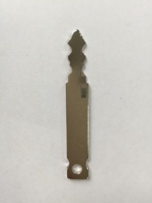 電動車點火開關鑰匙，普通沖齒