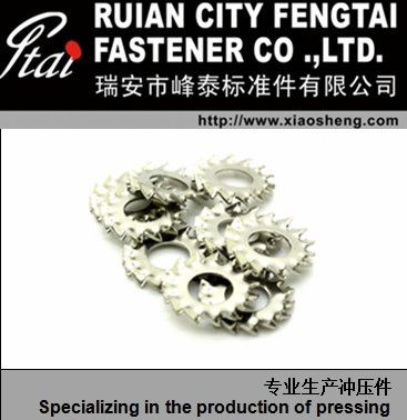 不銹鋼 65MN材質 德標 DIN6798 國標 GB862.1 外鋸齒 鎖緊墊圈