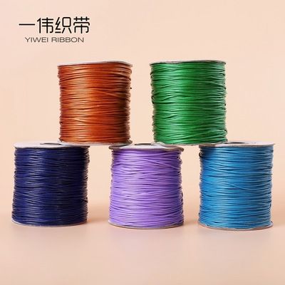項鏈配件環(huán)保韓國蠟繩 2mm高品質韓國蠟線 支持加工定制