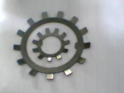 供應各種規格沖壓件非標國標止動鎖緊鋸內外齒墊圈片65錳鋼緊固件