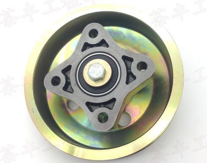 挖掘機配件 沃爾沃EC210B 240B 發(fā)動機風扇皮帶輪 大輪