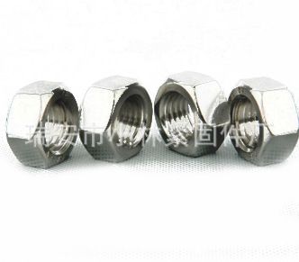 防松鎖緊六角螺帽M10 高強度鍍鋅六角螺母M3-M20