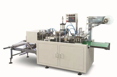 全自動(dòng)杯蓋打孔沖切一體一次性塑料杯蓋機(jī)成型機(jī)