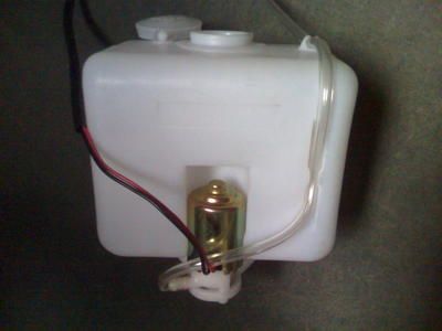 雨刮器汽車洗滌器總成配件塑料容器小四方噴水箱噴水壺