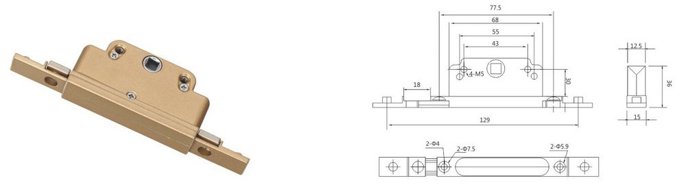 SH-04 鎖盒-30 鎖體