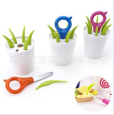 創(chuàng)意水果叉 花草水果刀叉 卡通水果叉