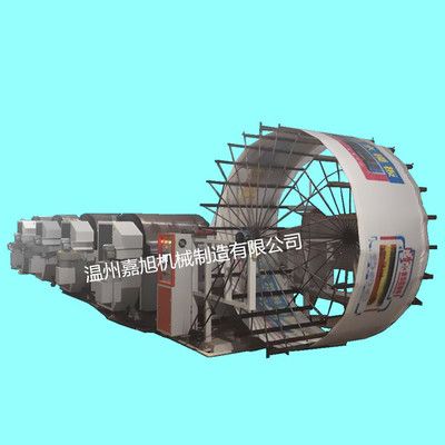 非標準四色柔版環(huán)保生態(tài)板包裝印刷機