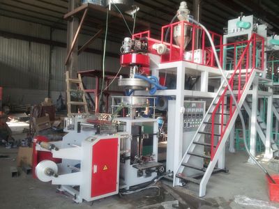 PP聚丙烯水冷吹膜機(jī) 下吹水冷PP吹膜機(jī)