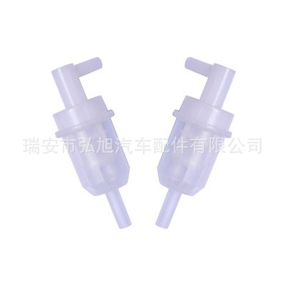 塑料汽油濾清器，插皮管濾清器，燃油濾清器