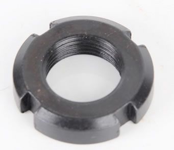 國(guó)標(biāo)圓螺母 開(kāi)槽鎖緊螺母 止退螺母 四槽螺母 M10