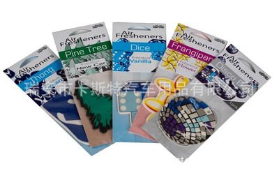 出口香片 OEM香卡 汽車清新片 紙香片 骰子香片