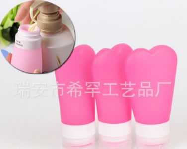 旅行硅膠分裝瓶洗漱套裝化妝品旅行裝洗發水沐浴露空瓶旅游小瓶子