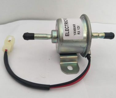 洋馬，柴油泵全銅電子油泵外置燃油泵輸油泵12V24V