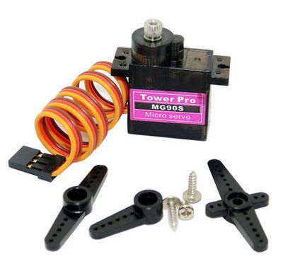 MG90S（9g尺寸）金屬齒輪 經(jīng)典14g 模擬傾斜舵機(jī) SG90舵機(jī)升級(jí)版