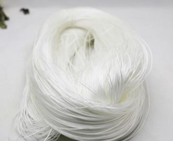 錦綸包芯繩魚絲線小細繩 吊牌繩子 白色魚絲芯細繩