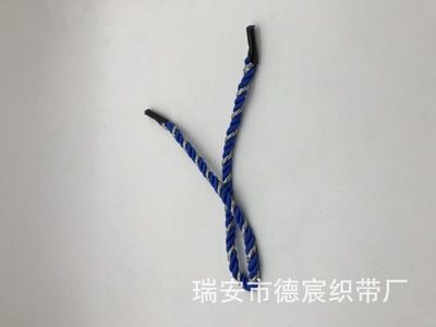 丙綸面紗金絲三股繩扭繩鉤頭吊繩服飾配件手提袋配件