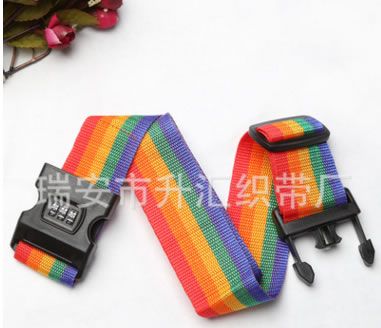 行李箱捆綁帶 行李箱打包帶 密碼鎖拉桿箱打包帶 無(wú)鎖捆綁帶