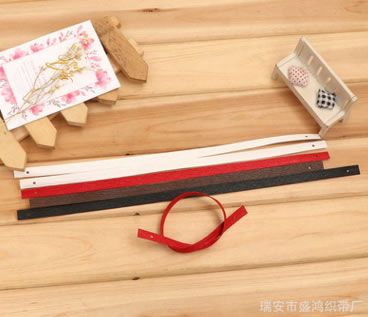 牛皮紙繩紙 手挽繩 手提袋塑料卡頭繩1000條/捆