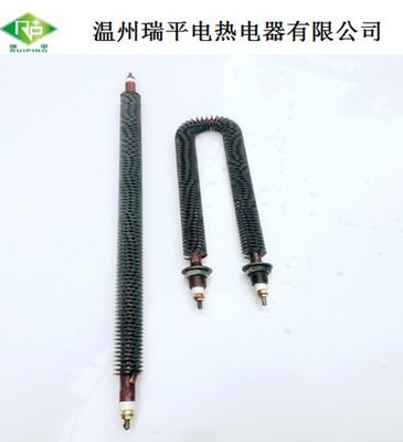 U型翅片電熱管 印刷機電熱管 覆膜機電加熱管 散熱片式加熱管