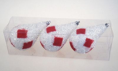 白色泡沫雪花水滴 圣誕節裝飾 節慶用品 ODM/OEM