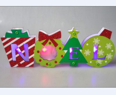 圣誕燈飾 LED圣誕掛件 圣誕裝飾NOEL