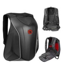 硬殼包 騎士防水摩托車雙肩背包筆記本電腦包男